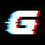 Glitching logo