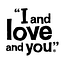 I and Love and You logo