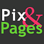 Pix & Pages logo