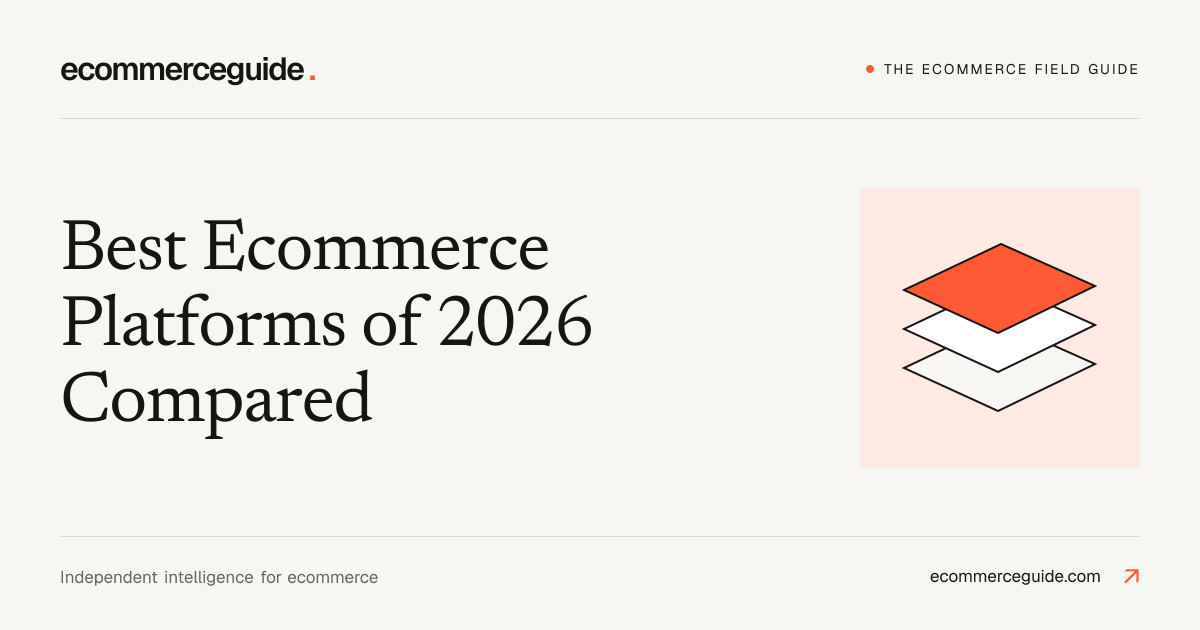 Best Ecommerce Platforms of 2026 Compared