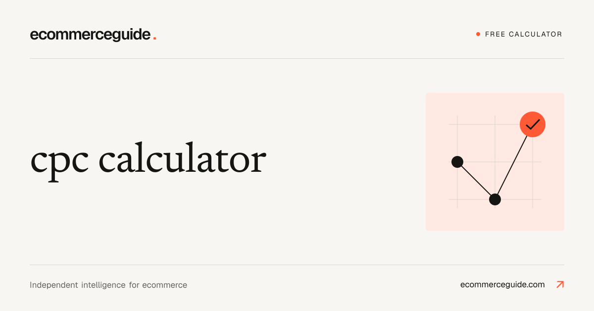 Free CPC Calculator · No Signup