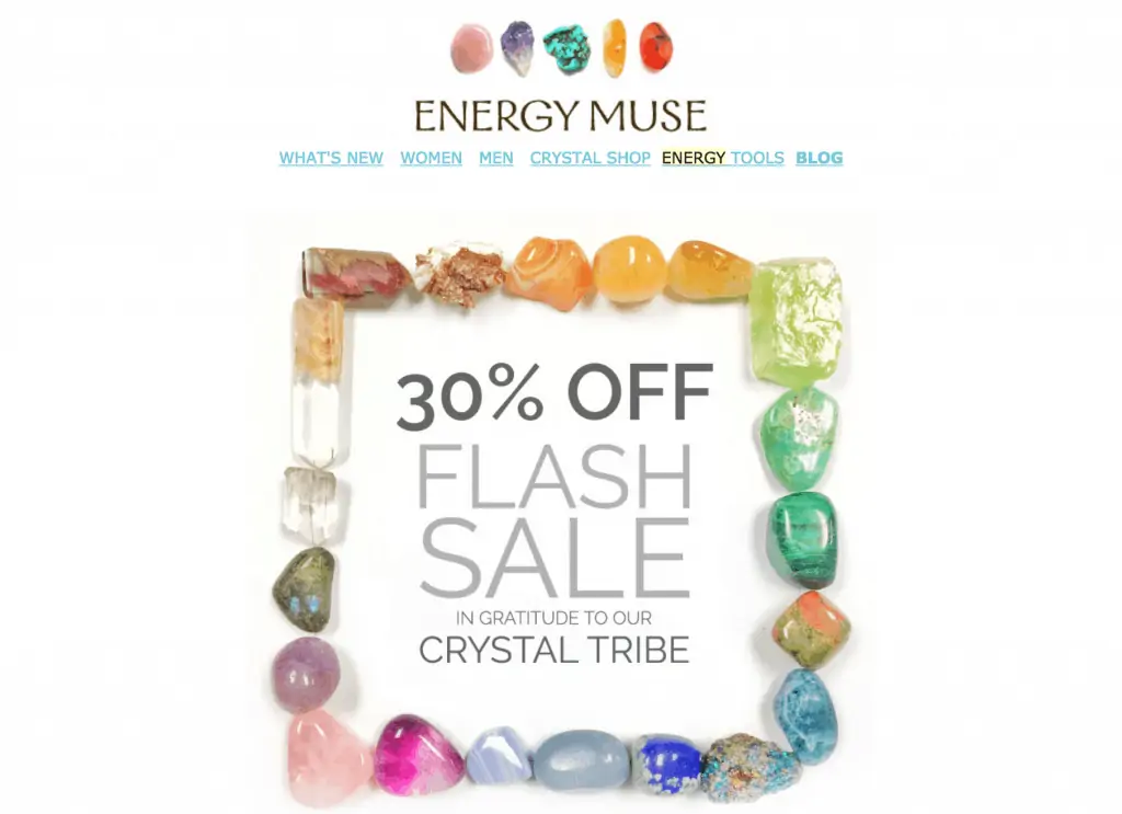 Energy Muse offering 30% off 