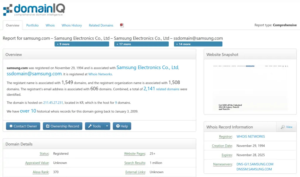 poki.de Domain Owner Whois and Analysis