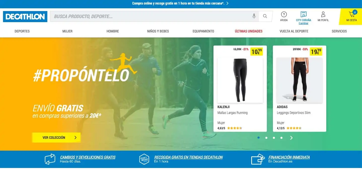 Top 10 Ecommerce Sites in Spain - Ecommerce Guide