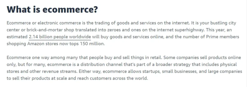 What Is Ecommerce? Ecommerce Definition and Meaning